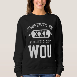 WOU XXL Athletic School Property Sweatshirt