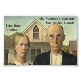 Would Grant Wood Hauled Photo Print