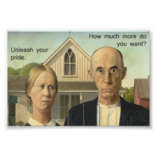 Would Grant Wood Pride Photo Print