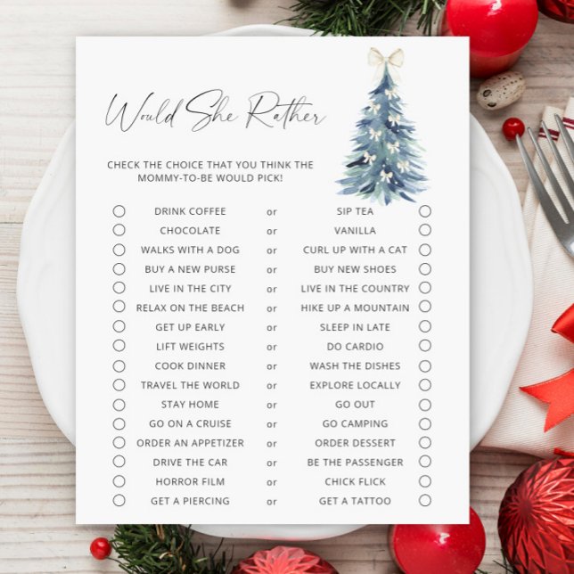 Would She Rather Baby Shower Game (Creator Uploaded)