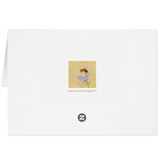 Would you be my honey, Bee Marriage Proposal Card (Back Horizontal)
