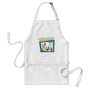 Would You Eat Them With A Mouse? Adult Apron