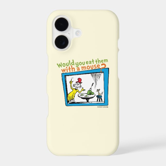 Would You Eat Them With A Mouse? Case-Mate iPhone Case (Back)