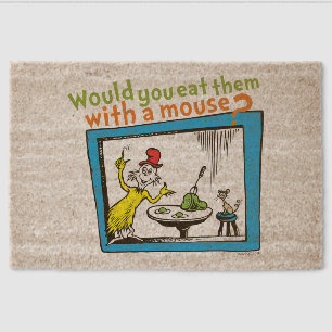 Would You Eat Them With A Mouse? Fiber Doormat