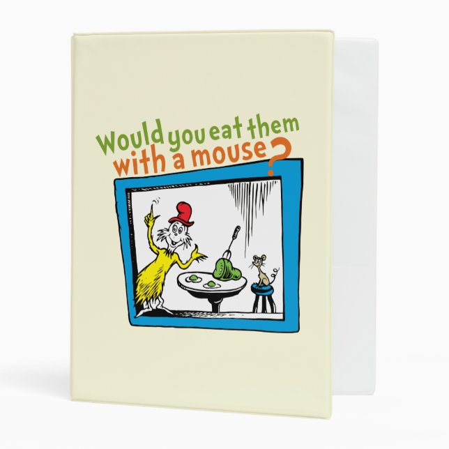 Would You Eat Them With A Mouse? Mini Binder (Front/Inside)