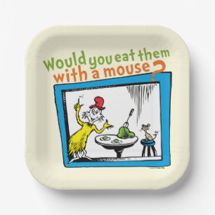 Would You Eat Them With A Mouse? Paper Plates