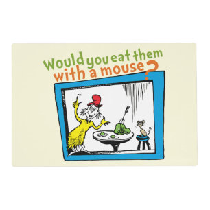 Would You Eat Them With A Mouse? Placemat