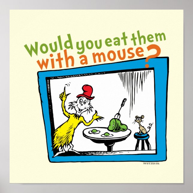 Would You Eat Them With A Mouse? Poster (Front)
