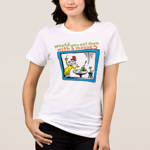 Would You Eat Them With A Mouse? Tri-Blend Shirt