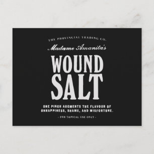 Wound Salt - postcard