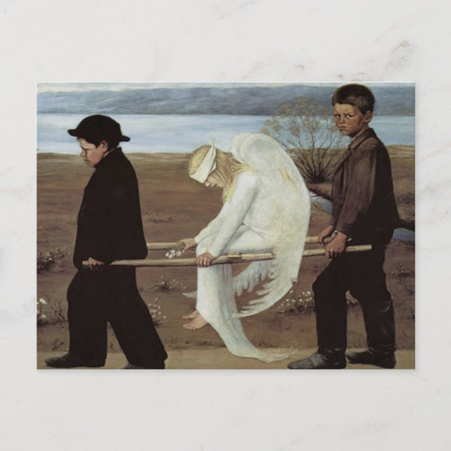 Wounded angel postcard (Front)
