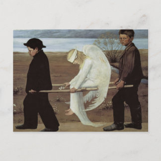 Wounded angel Postcard