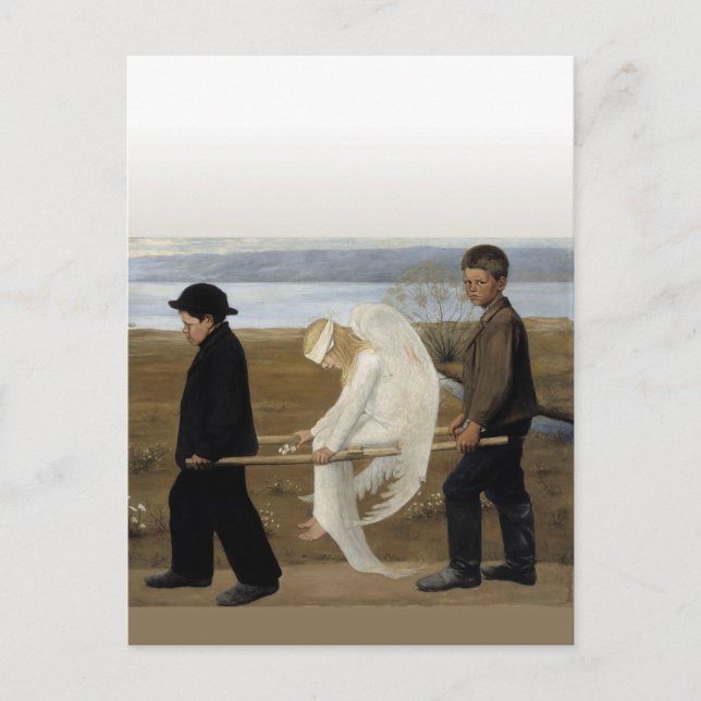 Wounded Angel Postcard (Front)