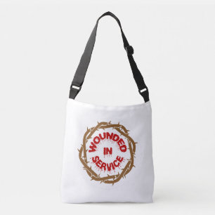 Wounded in Service Crossbody Bag