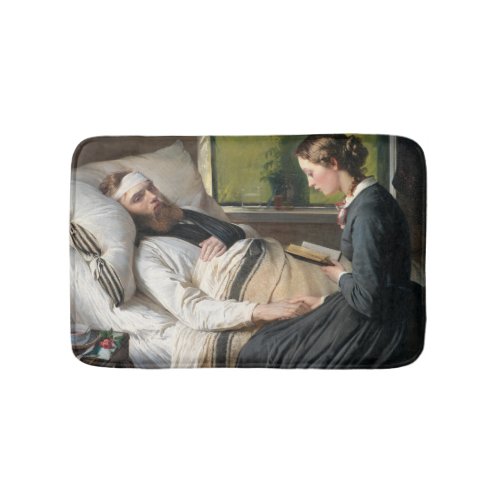 Wounded Warrior by Elisabeth Jerichau_Baumann Bath Mat