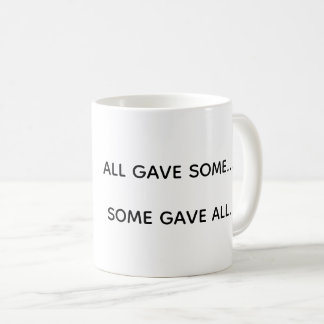 Wounded Warriors Support Coffee Mug