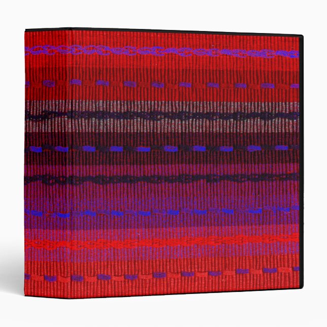 Woven Bands Binder (Front/Spine)