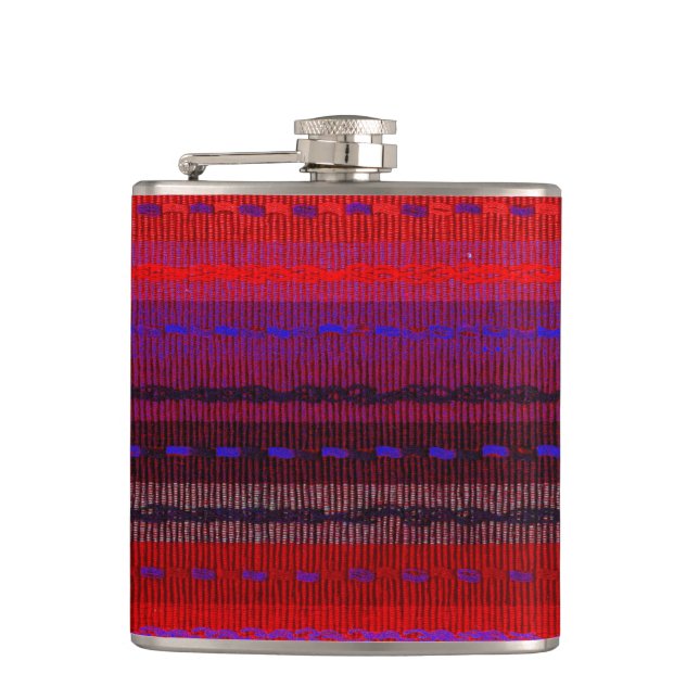 Woven Bands Flask (Front)