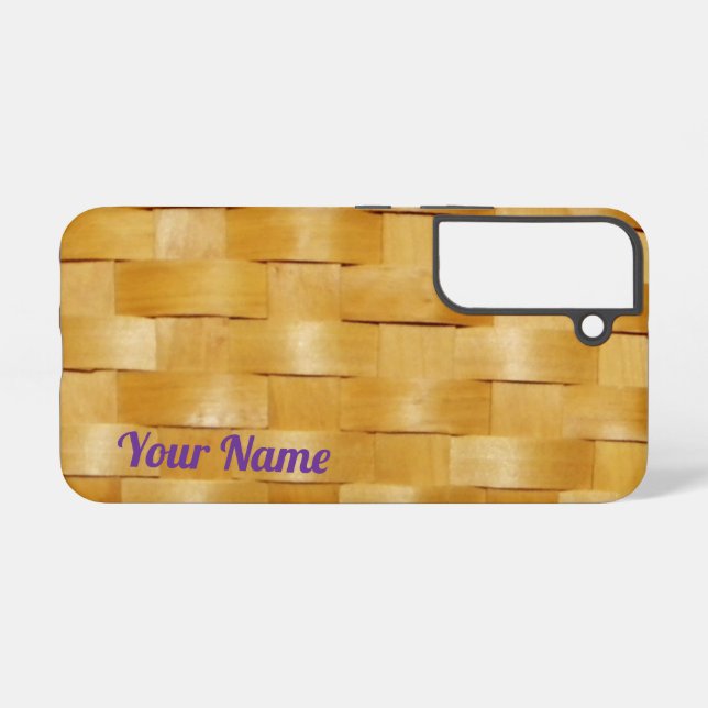 Woven Basket -  Samsung Galaxy Case (Back Horizontal)