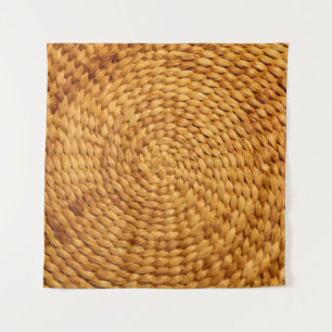 woven bast background texture brown tapestry