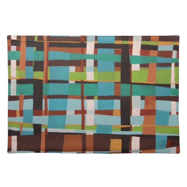 Woven Blues Placemat (Front)