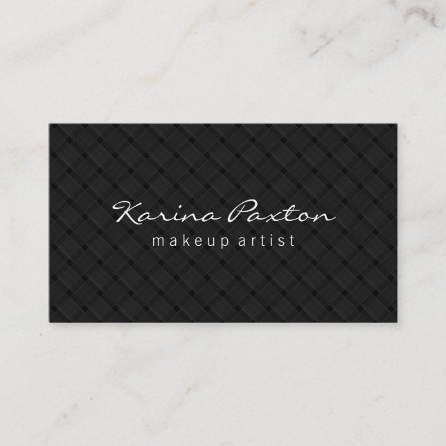 Woven Business Card (Front)