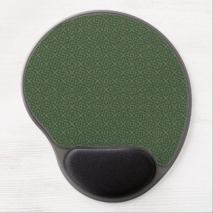 Woven Celtic Knot Pattern Gel Mouse Pad