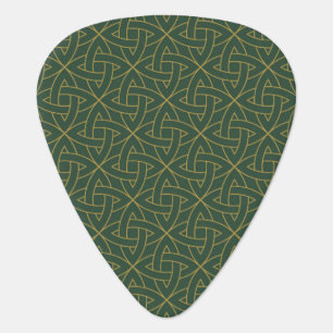 Woven Celtic Knot Pattern Guitar Pick