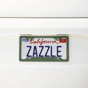 Woven Celtic Knot Pattern License Plate Frame