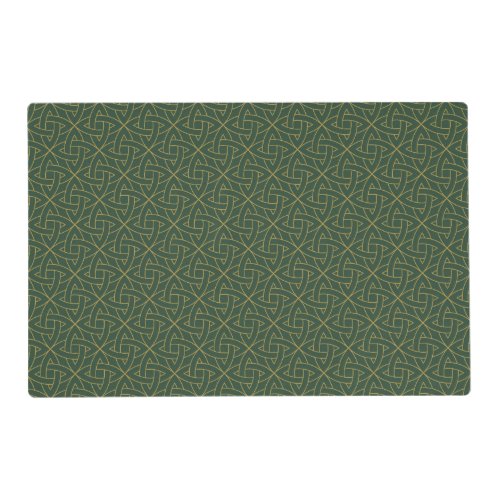 Woven Celtic Knot Pattern Placemat