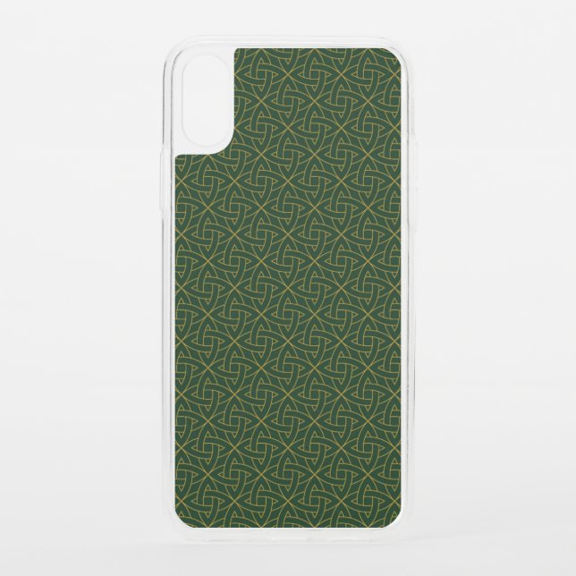 Woven Celtic Knot Pattern Uncommon iPhone Case (Back)