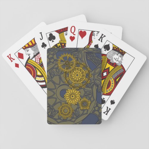 Woven Clockwork Classic Playing Cards