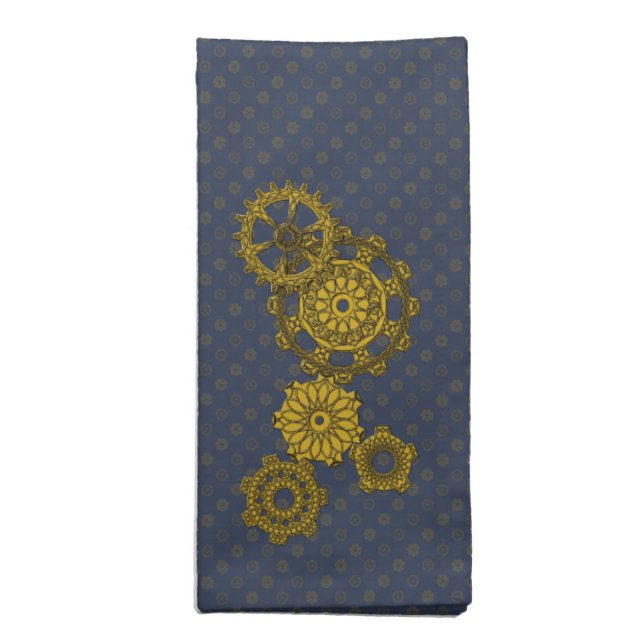 Woven Clockwork Napkin (Folded)