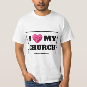 Woven in Love Custom Church T-Shirt