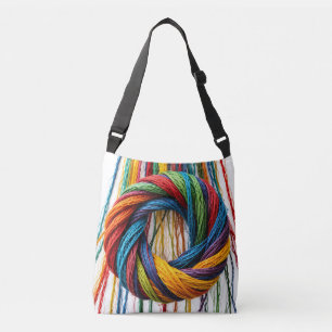 Woven in Unity Crossbody Bag