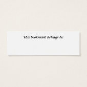 Woven Mat Bookmark (Back)