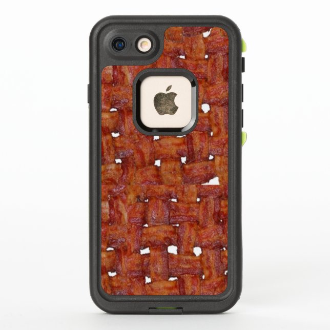 Woven Mat of Bacon LifeProof iPhone Case (Back)