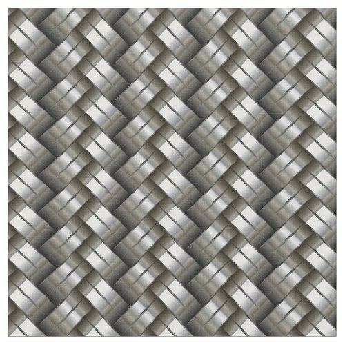 Woven metal pattern fabric