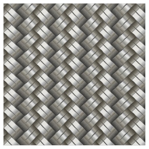 Woven metal pattern fabric