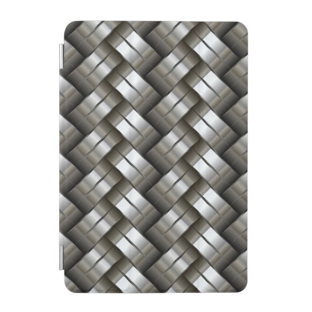 Woven metal pattern iPad mini cover (Front)