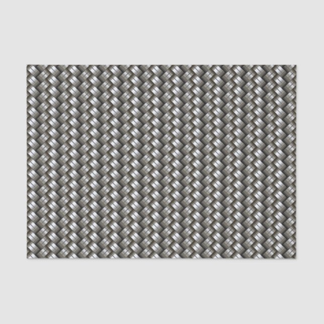 Woven metal pattern tissue paper (Front)