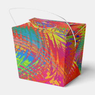 Woven Rainbow Favor Boxes