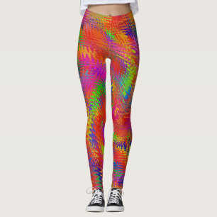 Woven Rainbow Leggings