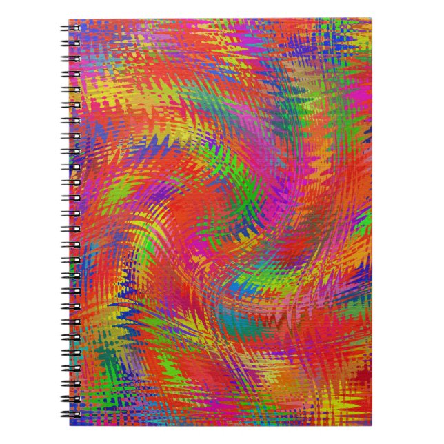 Woven Rainbow Notebook (Front)