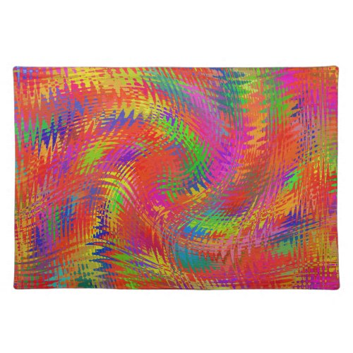 Woven Rainbow Placemat