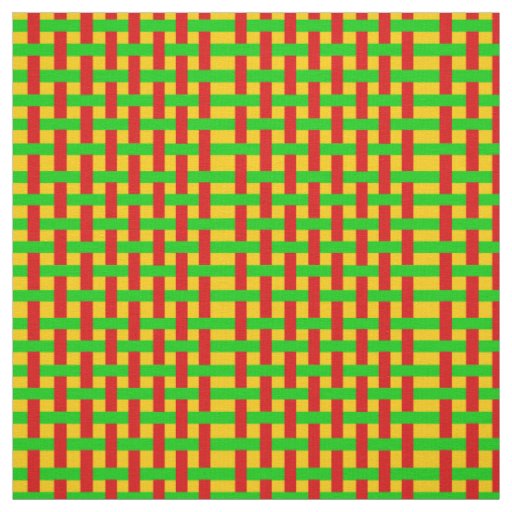 Woven Rasta Fabric