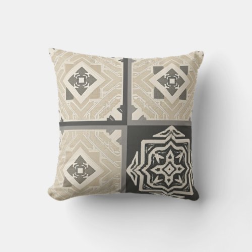 Woven Serenity Tranquil Throw Pillow 