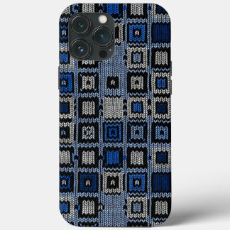 woven squares iPhone 13 pro max case