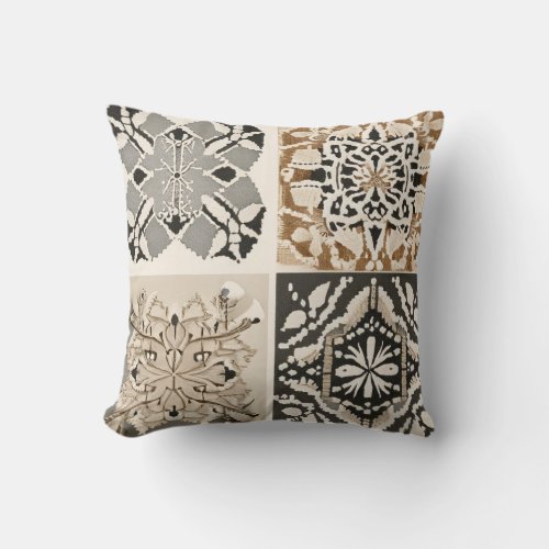 Woven Tapestry Tranquil Escape Throw Pillow