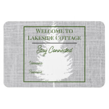 Woven Tree Airbnb Vacation Rental Wifi Magnet